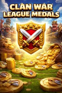 نحوه دریافت مدال لیگ در کلش اف کلنز
