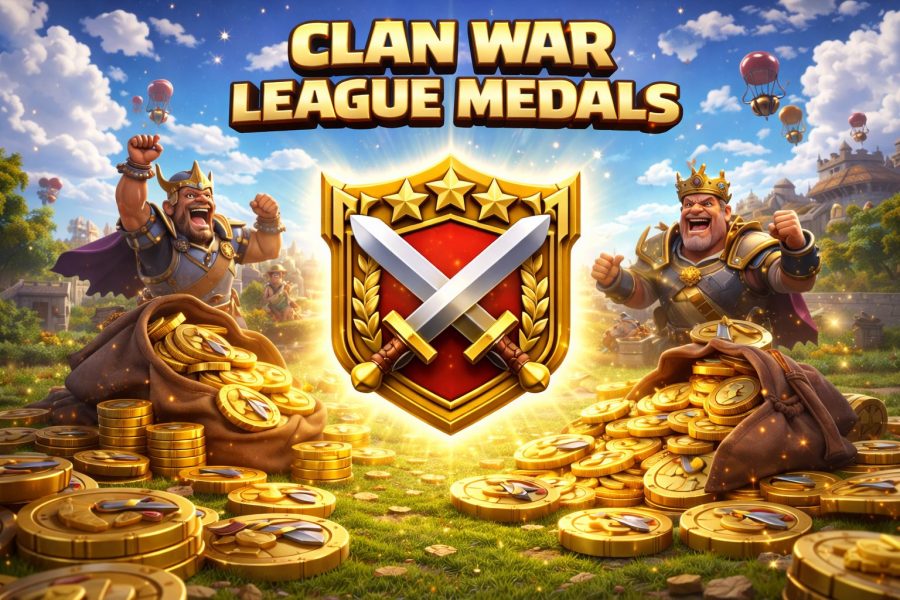 نحوه دریافت مدال لیگ در کلش اف کلنز