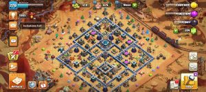 خرید اکانت کلش اف کلنز تانهال 13 لول 221 کد 12968