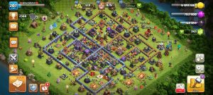 خرید اکانت کلش اف کلنز تانهال 15 لول 207 کد 12981