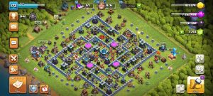 خرید اکانت کلش اف کلنز تانهال 13 لول 172 کد 13020