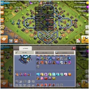خرید اکانت کلش اف کلنز تانهال 13 لول 192 کد 12966