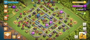 خرید اکانت کلش اف کلنز تانهال 12 لول 136 کد 13030