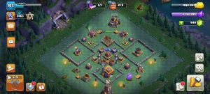 خرید اکانت کلش اف کلنز تانهال 13 لول 167 کد 12998