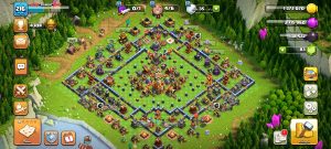 خرید اکانت کلش اف کلنز تانهال 16 لول 216 کد 12980