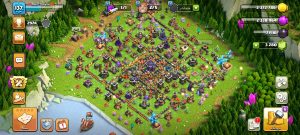 خرید اکانت کلش اف کلنز تانهال 15 لول 137 کد 12954