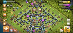 خرید اکانت کلش اف کلنز تانهال 14 لول 194 کد 12960