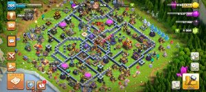 خرید اکانت کلش اف کلنز تانهال 16 لول 206 کد 13012