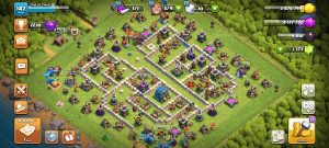 خرید اکانت کلش اف کلنز تانهال 12 لول 147 کد 13027