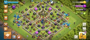 خرید اکانت کلش اف کلنز تانهال 12 لول 141 کد 13028