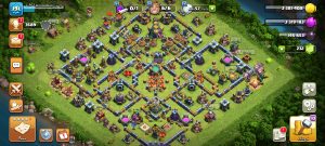 خرید اکانت کلش اف کلنز تانهال 14 لول 191 کد 12952