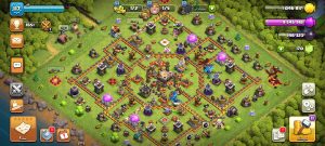 خرید اکانت کلش اف کلنز تانهال 11 لول 117 کد 12964