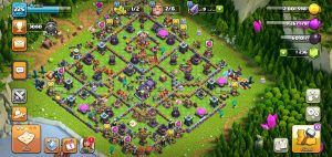 خرید اکانت کلش اف کلنز تانهال 15 لول 225 کد 12995
