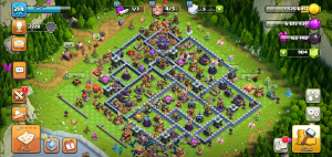 خرید اکانت کلش اف کلنز تانهال 15 لول 214 کد 13001