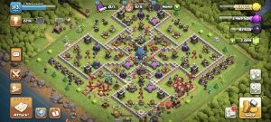 خرید اکانت کلش اف کلنز تانهال 12 لول 113 کد 13056