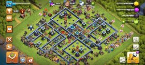 خرید اکانت کلش اف کلنز تانهال 13 لول 174 کد 13075