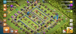 خرید اکانت کلش اف کلنز تانهال 12 لول 148 کد 13049