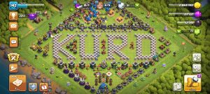خرید اکانت کلش اف کلنز تانهال 12 لول 142 کد 13042