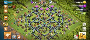 خرید اکانت کلش اف کلنز تانهال 14 لول 190 کد 13045