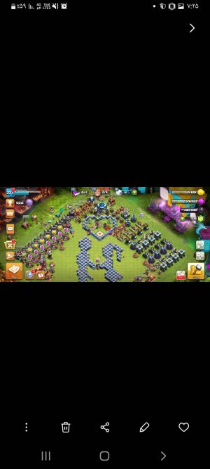 خرید اکانت کلش اف کلنز تانهال 13 لول 238 کد 13047