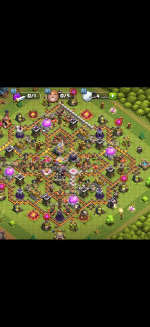 خرید اکانت کلش اف کلنز تانهال 11 لول 108 کد 13068