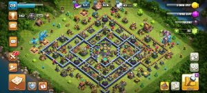 خرید اکانت کلش اف کلنز تانهال 14 لول 218 کد 13298
