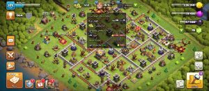خرید اکانت کلش اف کلنز تانهال 11 لول 125 کد 13354