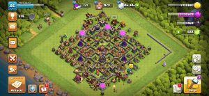 خرید اکانت کلش اف کلنز تانهال 10 لول 85 کد 13252