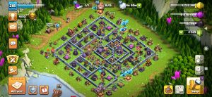 خرید اکانت کلش اف کلنز تانهال 15 لول 218 کد 13271