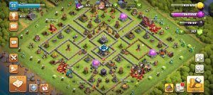 خرید اکانت کلش اف کلنز تانهال 13 لول 55 کد 13362
