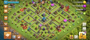 خرید اکانت کلش اف کلنز تانهال 13 لول 55 کد 13380