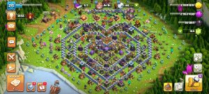 خرید اکانت کلش اف کلنز تانهال 15 لول 215 کد 13332