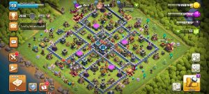 خرید اکانت کلش اف کلنز تانهال 13 لول 159 کد 13242