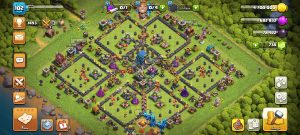 خرید اکانت کلش اف کلنز تانهال 12 لول 102 کد 13281