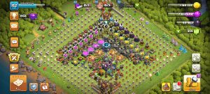 خرید اکانت کلش اف کلنز تانهال 13 لول 152 کد 13286