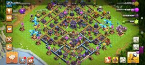 خرید اکانت کلش اف کلنز تانهال 15 لول 185 کد 13309