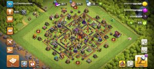 خرید اکانت کلش اف کلنز تانهال 10 لول 93 کد 13302