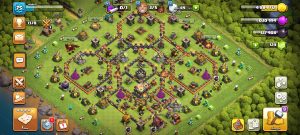خرید اکانت کلش اف کلنز تانهال 11 لول 75 کد 13323