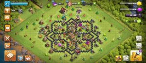 خرید اکانت کلش اف کلنز تانهال 8 لول 55 کد 13325