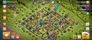 خرید اکانت کلش اف کلنز تانهال 12 لول 95 کد 13328