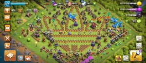 خرید اکانت کلش اف کلنز تانهال 12 لول 125 کد 13348