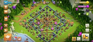 خرید اکانت کلش اف کلنز تانهال 16 لول 181 کد 13368