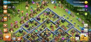 خرید اکانت کلش اف کلنز تانهال 14 لول 200 کد 13393