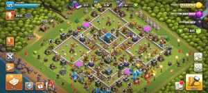 خرید اکانت کلش اف کلنز تانهال 12 لول 125 کد 13296