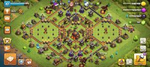 خرید اکانت کلش اف کلنز تانهال 10 لول 82 کد 13260