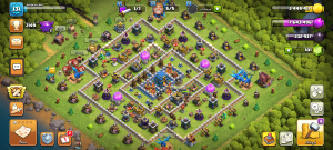خرید اکانت کلش اف کلنز تانهال 12 لول 131 کد 13293