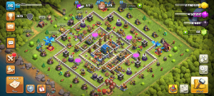 خرید اکانت کلش اف کلنز تانهال 12 لول 117 کد 13300