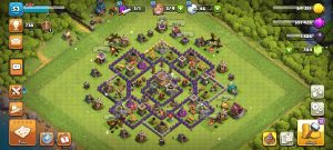 خرید اکانت کلش اف کلنز تانهال 8 لول 53 کد 13353