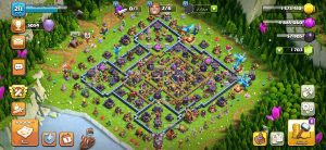 خرید اکانت کلش اف کلنز تانهال 15 لول 211 کد 13384