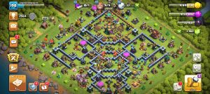 خرید اکانت کلش اف کلنز تانهال 14 لول 198 کد 13399